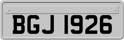 BGJ1926