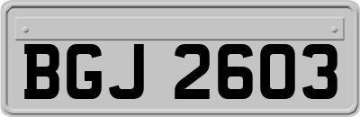 BGJ2603