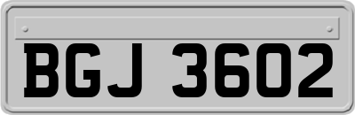BGJ3602