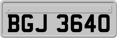 BGJ3640
