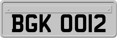 BGK0012