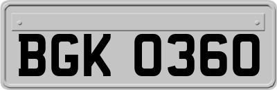 BGK0360