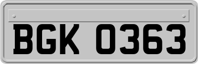 BGK0363