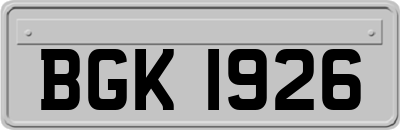 BGK1926