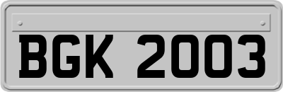 BGK2003