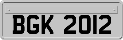 BGK2012