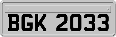BGK2033