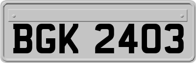 BGK2403