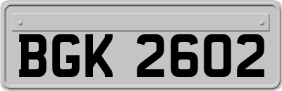 BGK2602