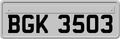 BGK3503