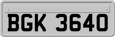 BGK3640