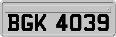 BGK4039
