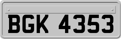 BGK4353