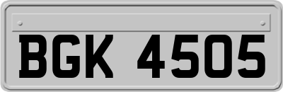 BGK4505