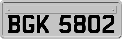 BGK5802