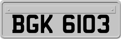 BGK6103
