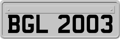 BGL2003