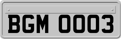BGM0003