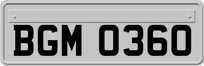 BGM0360
