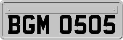 BGM0505