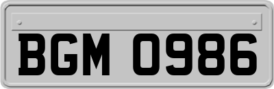BGM0986