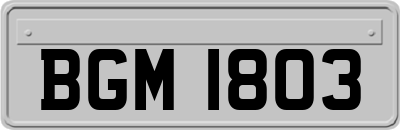 BGM1803