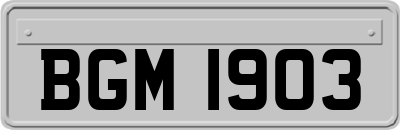 BGM1903