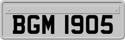 BGM1905