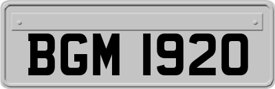 BGM1920