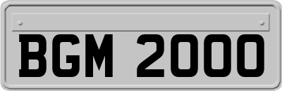 BGM2000