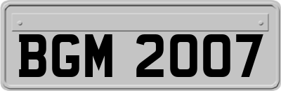 BGM2007
