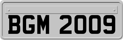 BGM2009