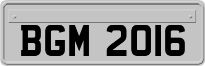 BGM2016