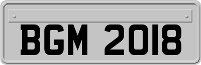 BGM2018