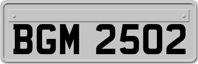 BGM2502