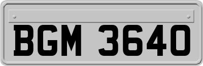 BGM3640