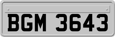 BGM3643