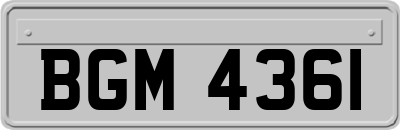 BGM4361