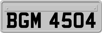BGM4504