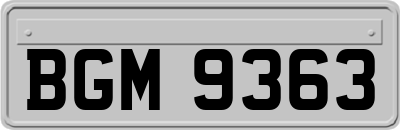 BGM9363