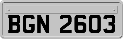 BGN2603