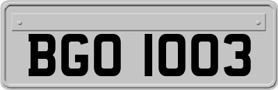 BGO1003