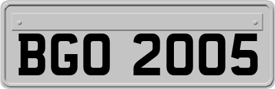 BGO2005