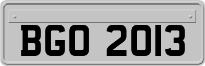 BGO2013