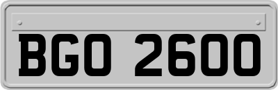 BGO2600