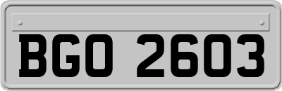 BGO2603
