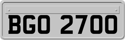BGO2700