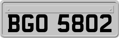 BGO5802