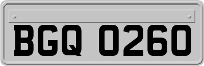 BGQ0260