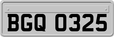 BGQ0325